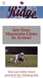 Mobile Screenshot of mountainridgefootball.com